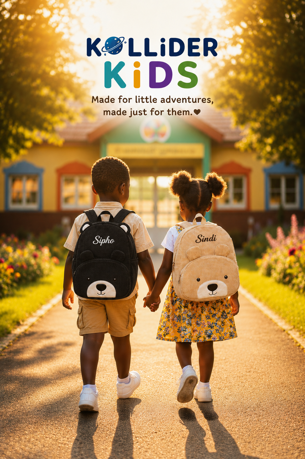 Kollider Kids Tiny Trendsetter™ Signature Custom Backpack