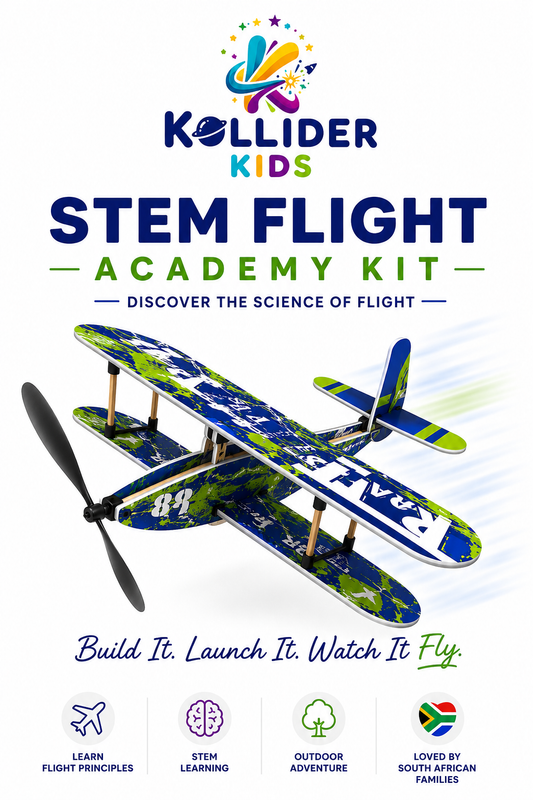 Kollider Kids AeroMind™ – Advanced STEM Aircraft Building Set