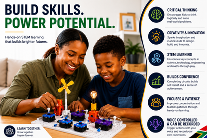 Kollider Kids™ — Watts Up! The Circuit Building Kit for Little Electricians