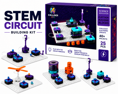 Kollider Kids™ — Watts Up! The Circuit Building Kit for Little Electricians