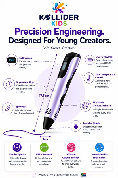 Kollider Kids™ 3D Creative Engineering Pen